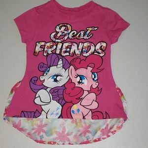 My Little Pony sparkle high low girls shirt
